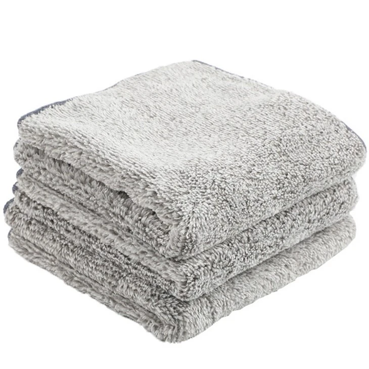 Bamboo Charcoal Fiber Kitchen Cleaning Cloth To Remove Oil Dishwashing Towels Household Items Thicker