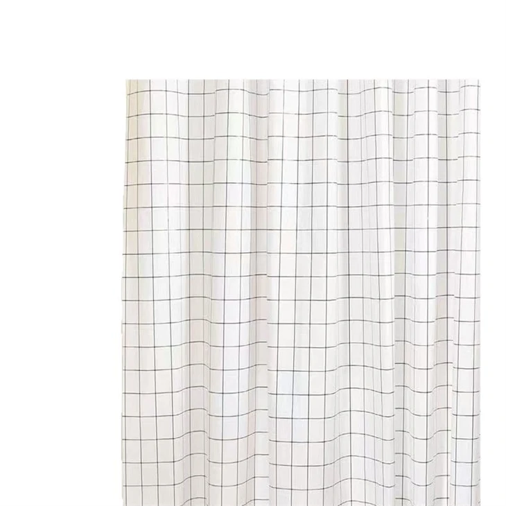 Checkerboard Shower Curtain high quality