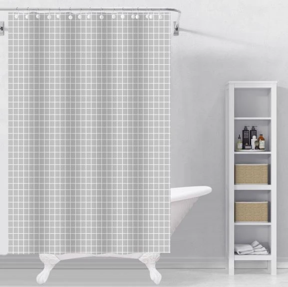 Checkerboard Shower Curtain factory